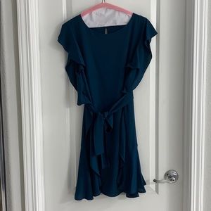 Teal vici dress